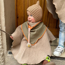 Lade das Bild in den Galerie-Viewer, FlyWing Dreieckstuch im Design "ARMY ORANGE"