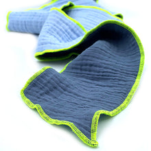 Lade das Bild in den Galerie-Viewer, FlyWing Schal im Design "HELLBLAU RAUCHBLAU"