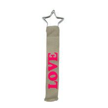 Load image into Gallery viewer, Bag and Keychain &quot;LOVE&quot; in &quot;NEONPINK&quot;
