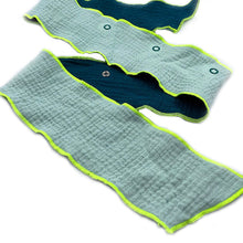 Load image into Gallery viewer, FlyWing Scarf in the design “MINT PETROL”
